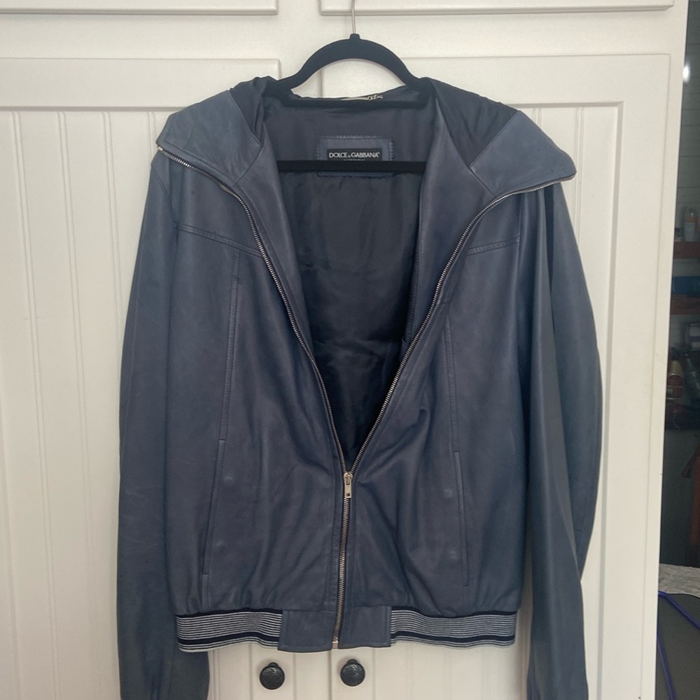 Dolce & Gabbana leather jacket